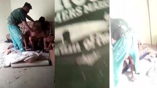 रंगाई पुताई वालों के साथ आंटी का देसी गेंगबेंग