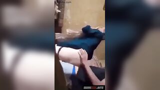 हरयाणा वाली चाची ने खड़े खड़े बुर मरवाई भतीजे से